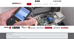 Desktop Screenshot of leonsat.com